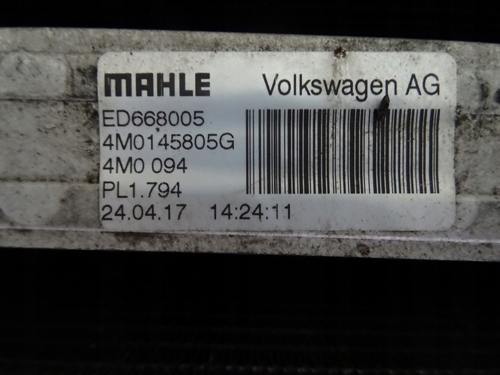 фото №8, Audi q7 4m 4m0 pas переднє радіатор повний комплект дизель