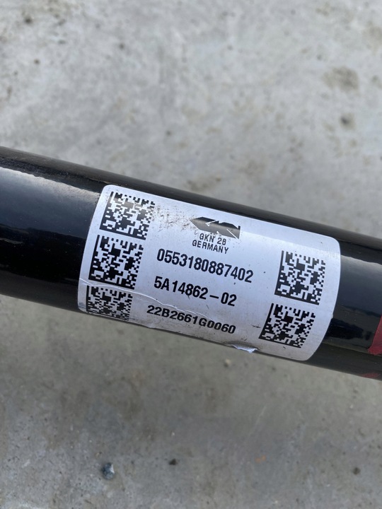 фото №5, Bmw i4 g26 полуось правая зад 5a14862