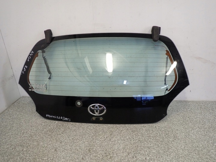 фото №1, Toyota aygo 5d 05-12 скло задня кришка багажника