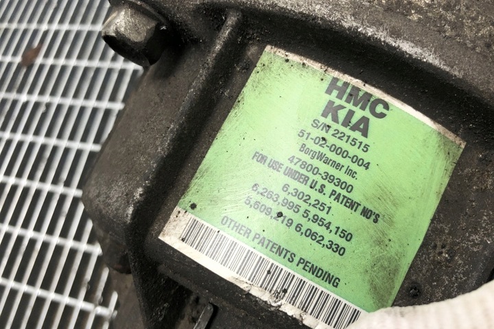 фото №10, Редуктор задній hyundai santa fé ii cm 4780039300 2.2l дизель 114kw 2007