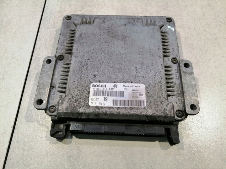 фото №1, Блок управления двигателя xsara picasso 2.0 hdi 0281010137