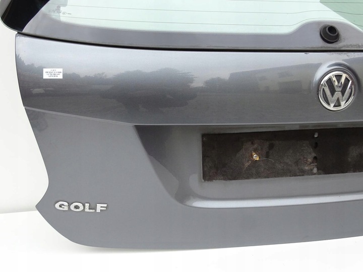 фото №9, Кришка зад задня багажника + скло ld7x vw golf vi mk6 універсал 08-13r