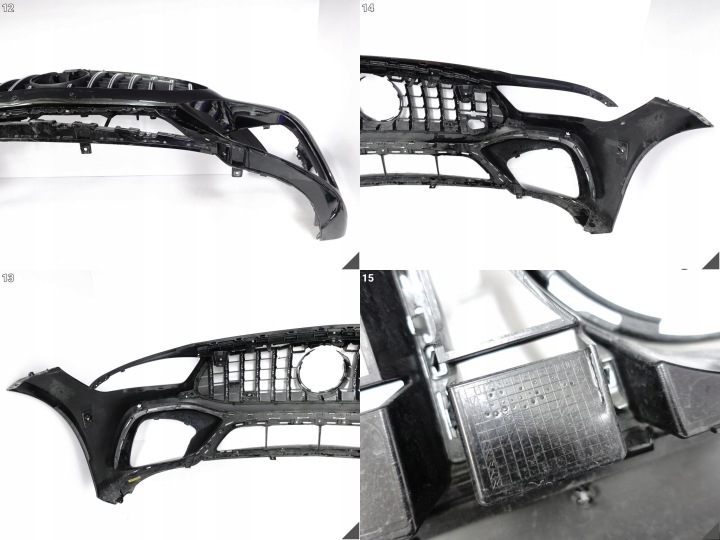 фото №13, Mercedes amg gt 63 6.3 x290 4-door купе 19-23 бампер бампер перед 6xpdc