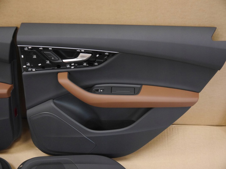 фото №14, Audi q7 4m сиденья кожа обивка