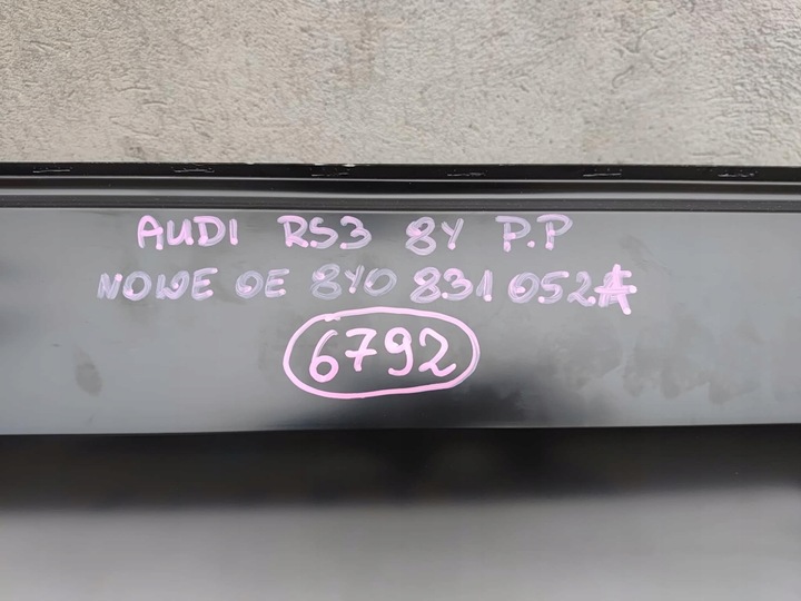 фото №12, Audi rs3 8y двері праві перед передні нове оригінальний номер 6792