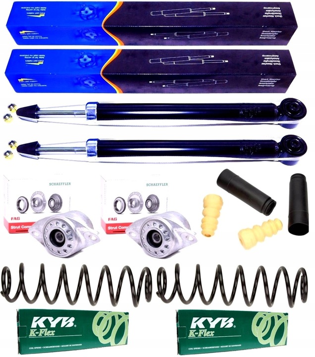 фото №1, Амортизаторы подушки пружины зад vw polo v 5