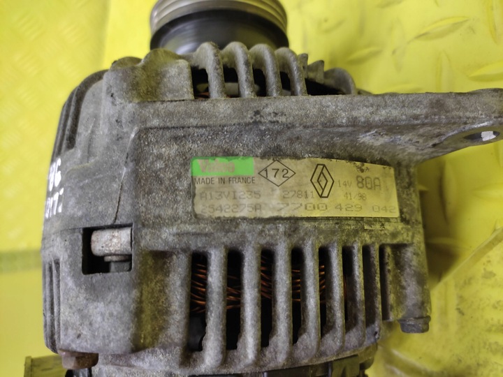 фото №6, Renault clio ii 1.6 генератор 7700429042