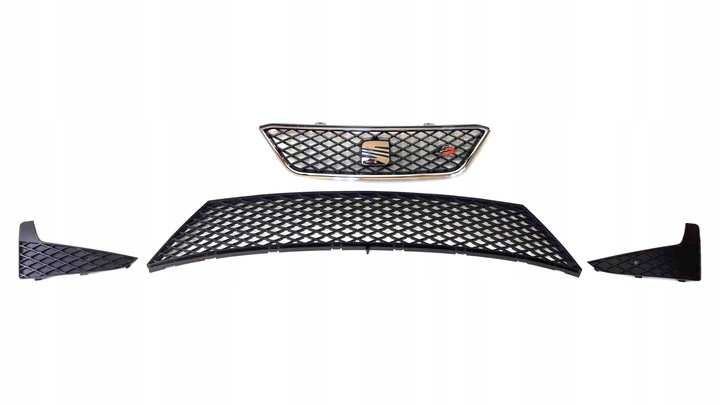 фото №1, Решётка решётка радиатора решётка бампера ibiza fr l+środkowa+ p