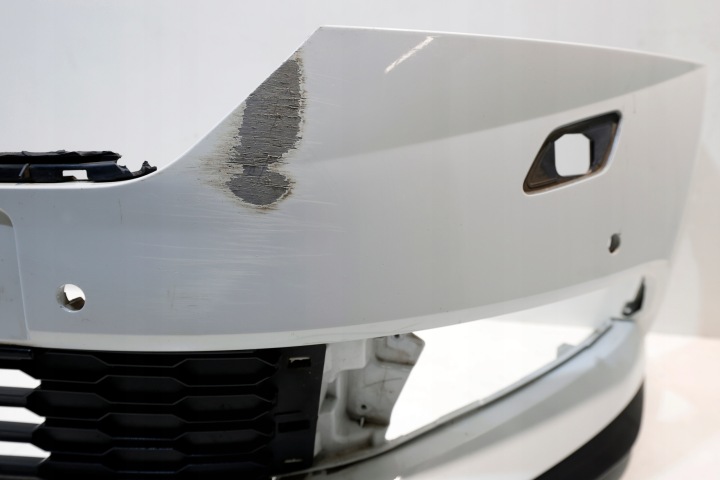 фото №6, Skoda fabia iii рестайлінг 6v0 6v бампер перед передній 6v0807221f білий