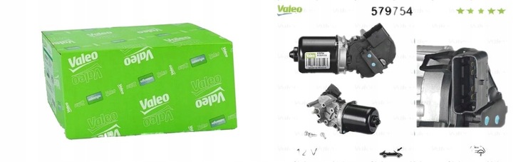 фото №14, Двигун двірник valeo 28800jd000 53570204 54527
