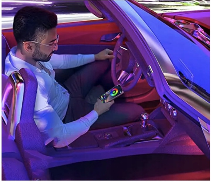 фото №12, Підсвітка інтер'єру автомобіля лампи led do освітлення