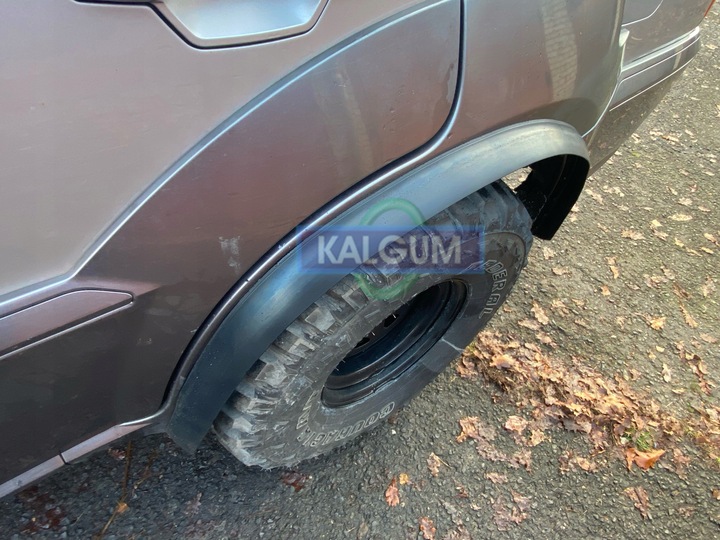 фото №15, Расширители резиновые колёсная арка крыльев 4x1,5m + 7 cm