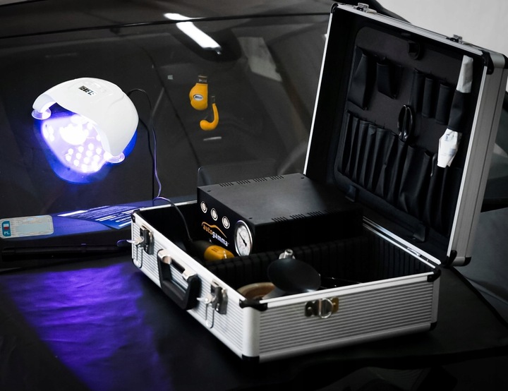 фото №12, Профессиональный набор do ремонт стекло автомобильных usuwanie odprysków автомобиль