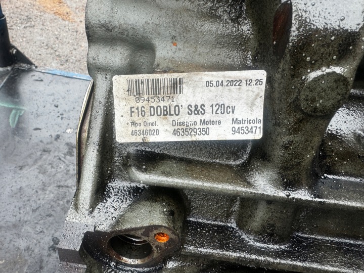фото №6, Двигун fiat doblo compass 1,6m-jet 46346020 euro6 tipo 55273740 стійка blok