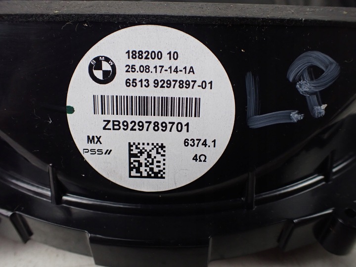 фото №13, Динамик низкочастотный правые левый p bmw f26 9297897