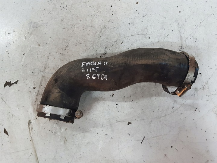 фото №1, Fabia 2 ii рестайлінг 10r- 1.6 tdi cay труба інтеркулер