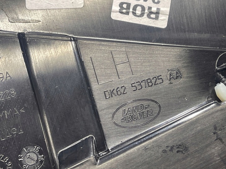 фото №6, Молдинг ущільнювач скла двері зад lh range rover sport l494 oem номер dk62-537b2-aa