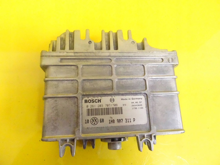 фото №1, Комп'ютер двигуна vw passat b4 1h0907311p / 0261203707 nr1104