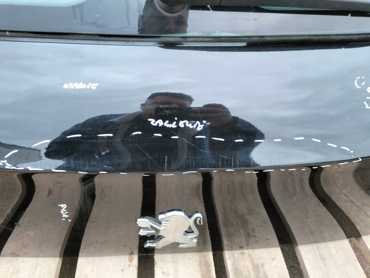 фото №8, Кришка багажника peugeot 308 t7 роки 2007-2011 чорна 5d 5двері hb