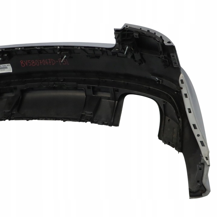 фото №10, Audi a3 8v бампер задній foil срібний срібний металік - z7g