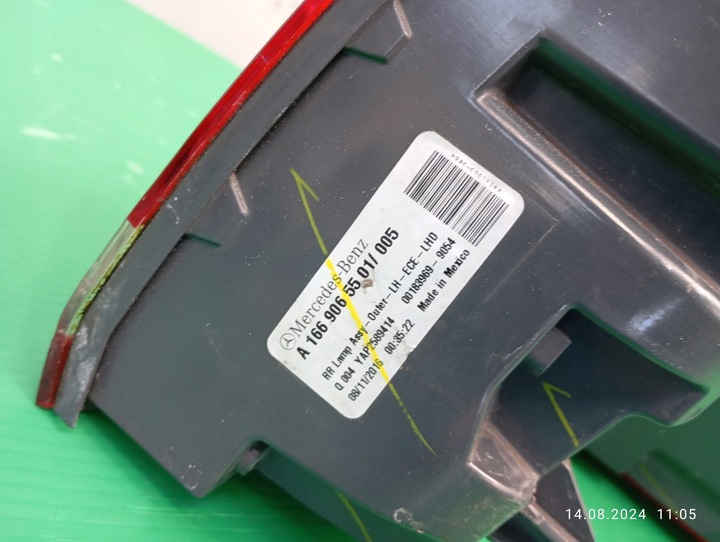 фото №12, Лампа зад задняя левая mercedes gle w166 a1669065501