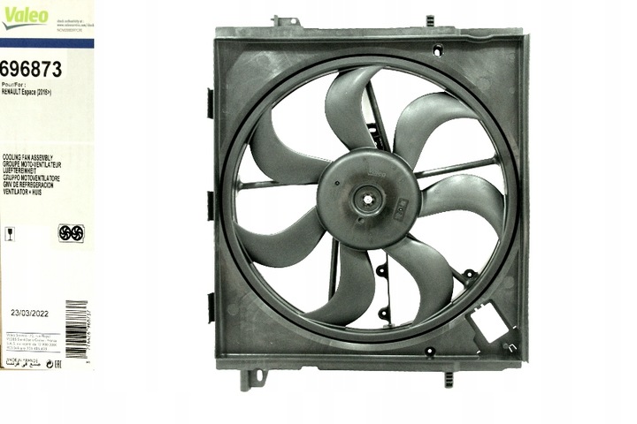 фото №1, Вентилятор радіатор espace v оригінал valeo