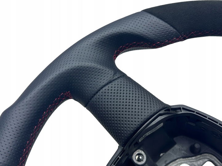 фото №5, Кермо na обмін шкіра / алькантара audi a3 8p s3 логотип