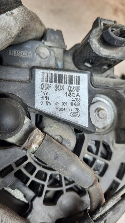 фото №5, Генератор 06f903023f seat leon ii 2.0 tdi 140km