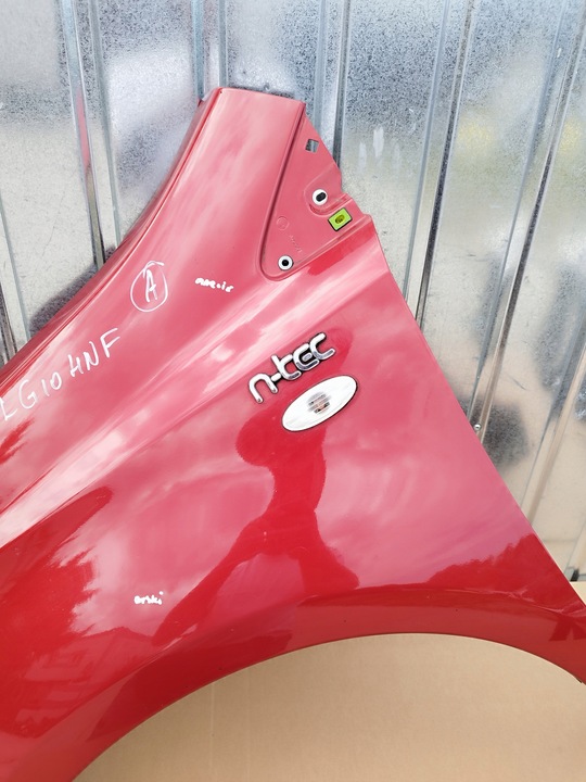 фото №7, Крило лівий перед nissan note e11 роки 2006-2012 оригінал колір a32 g