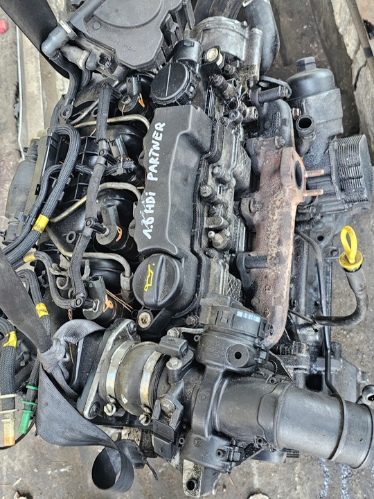 фото №1, Двигатель 9hx 9hz 9h01 9h02 citroen berlingo 1.6hdi