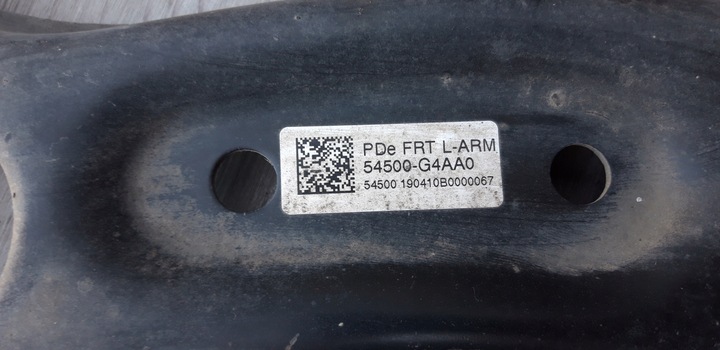 фото №4, Рычаг левый hyunadai i30 iii 54500-g4aa0