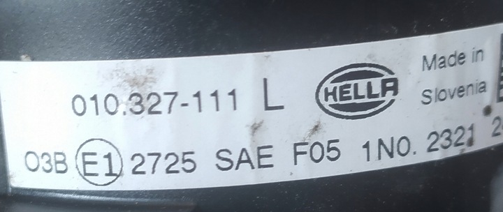 фото №5, Галоген лампа противотуманная левый перед audi q7 i 4l 06-15