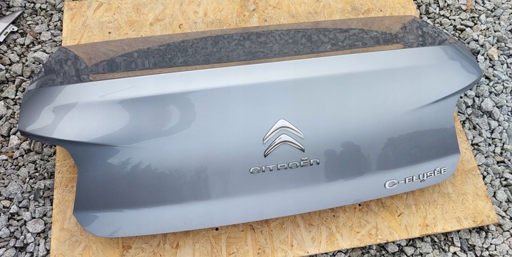 фото №2, Citroen c-elysee 1.2 puretech 82km 18r крышка багажника задняя идеальное состояние