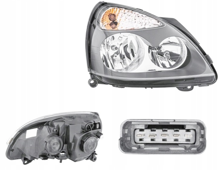 фото №1, Фара правые clio ii thalia символ 02- hella