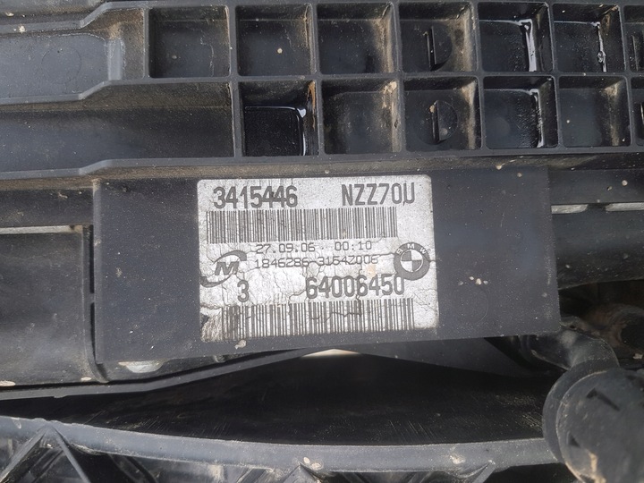 фото №5, Bmw x3 e83 рестайлинг 3.0 d pas переднее радиатор