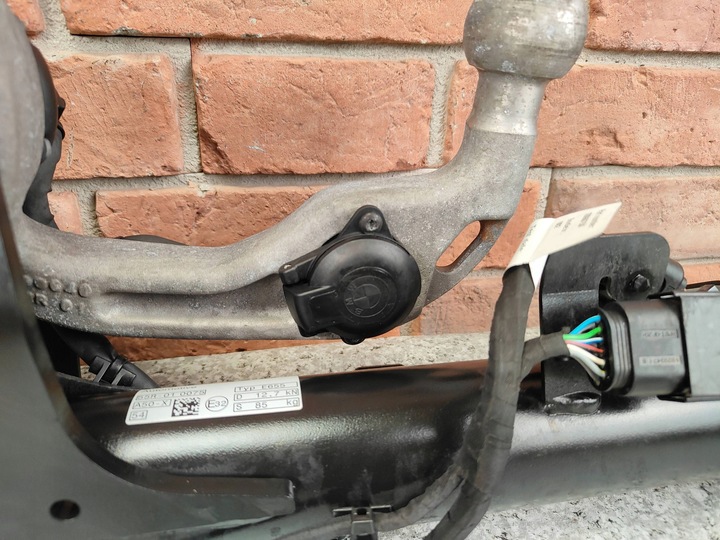 фото №11, Hak буксирувальний електричний балка bmw 7 g70 5a64e76 5a5fc94 оригінал