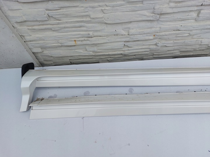 фото №4, Kuga mk2 st планка порогова ліва біла перлина ad