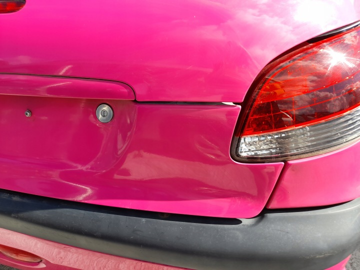 фото №11, Peugeot 206 cc крышка багажника зад задняя