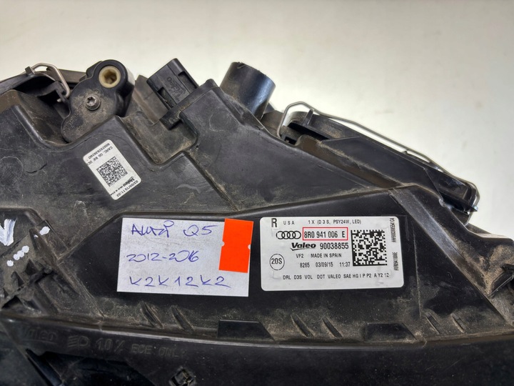 фото №9, Audi q5 sq5 2013 лампа передняя