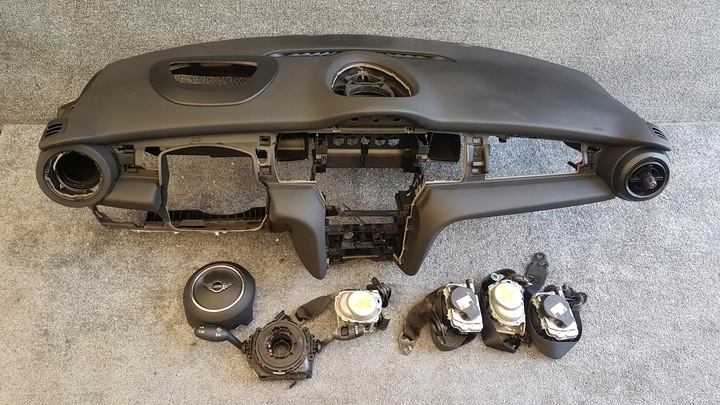 фото №1, Mini cooper f56 панель консоль ремені подушка безпеки kpl.