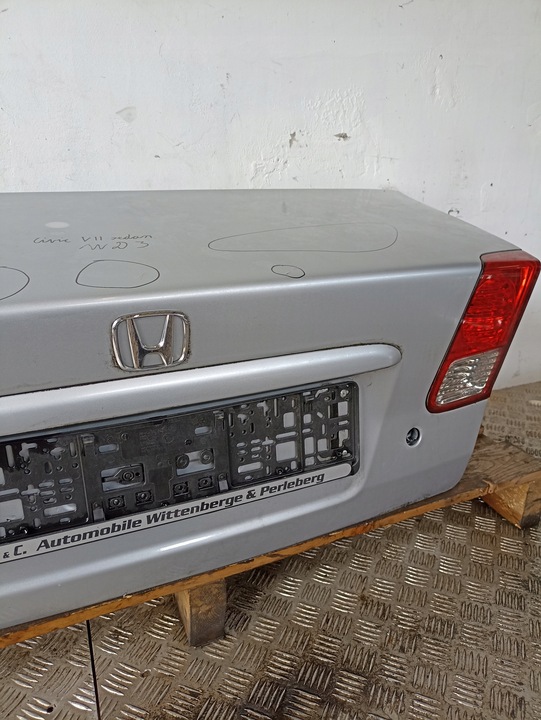 фото №10, Honda civic vii sedan крышка багажника
