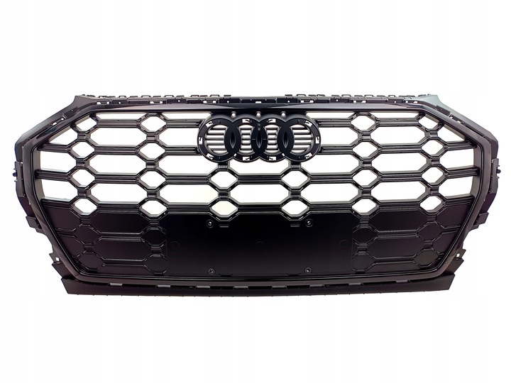фото №1, Чёрный решётка радиатора решётка audi q5 sq5 ii 80a рестайлинг s-line 2020 2021 2022 2023 2024