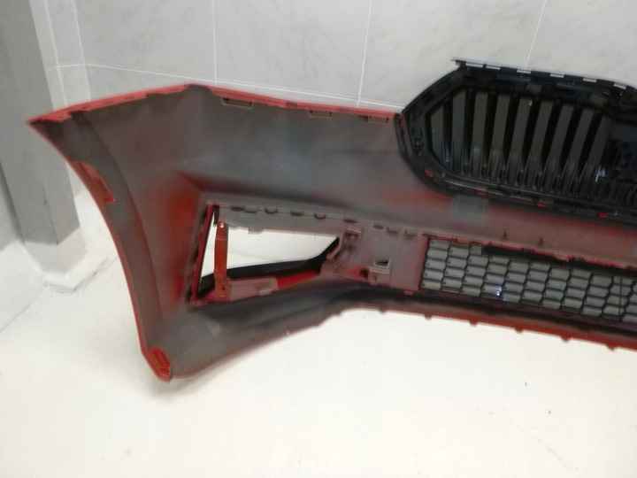 фото №9, Skoda fabia iv 4 бампер перед решётка радиатора переднее радар