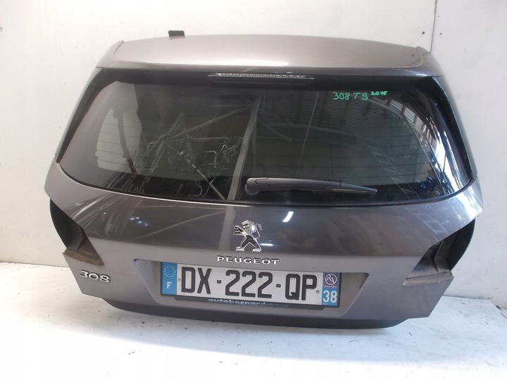 фото №5, Peugeot 308 t9 крышка багажника комплектная kksd