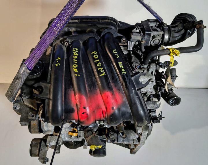 фото №9, Двигун комплектний nissan qashqai j10 1.6b 16v, hr16