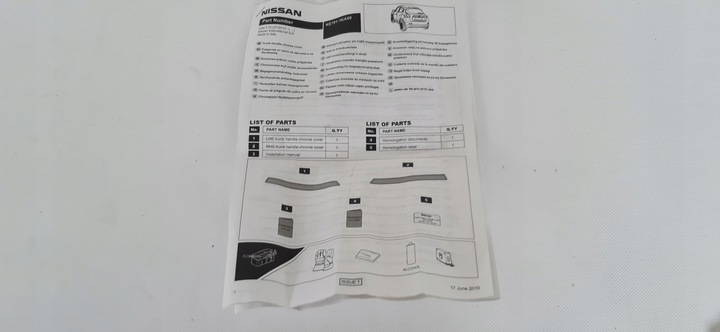 фото №5, Nissan juke f15 планка планки крышки зад ke791-1ka50