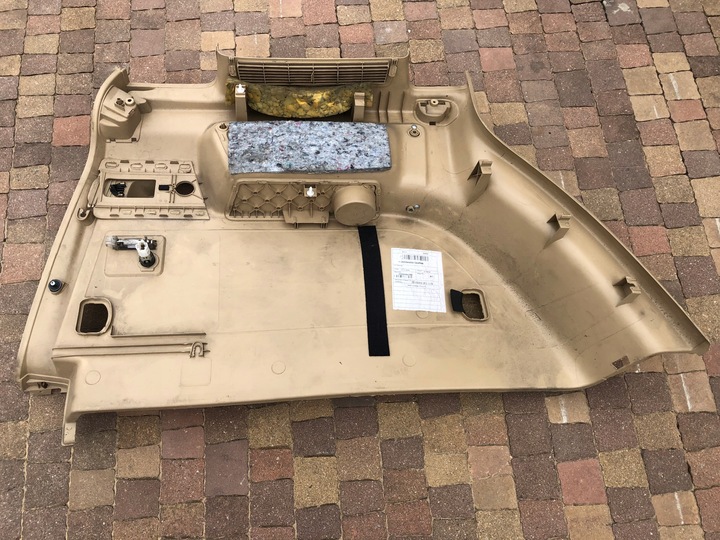 фото №5, Vw touran i боковина оббивка багажника правий зад 7 осіб