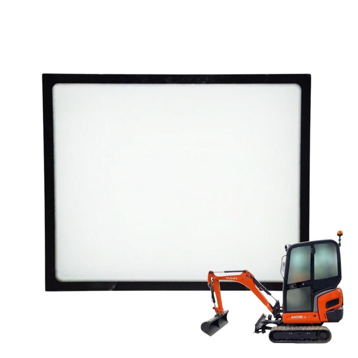 фото №1, Стекло зад задняя kubota kx014-4 kx019-4 rg158-46530 rg15846530 rg158-4653-0