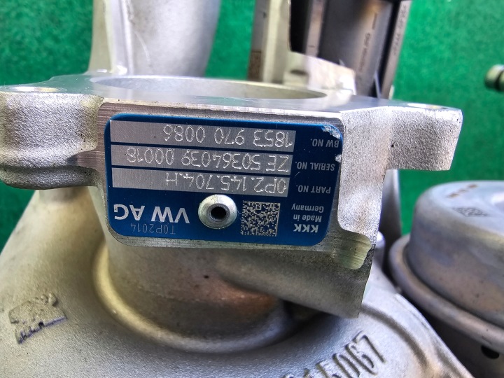 фото №5, Турбіна турбіни audi rs6 rs7 rsq8 sq7 4.0 v8 porsche 0p2145703h 0p2145704h