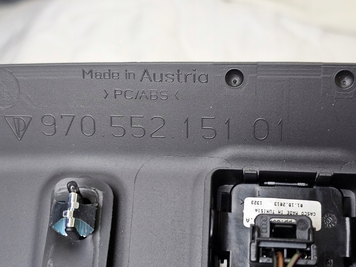 фото №11, Манометр часы стопер спидометр консоли porsche 970 panamera защита консоли